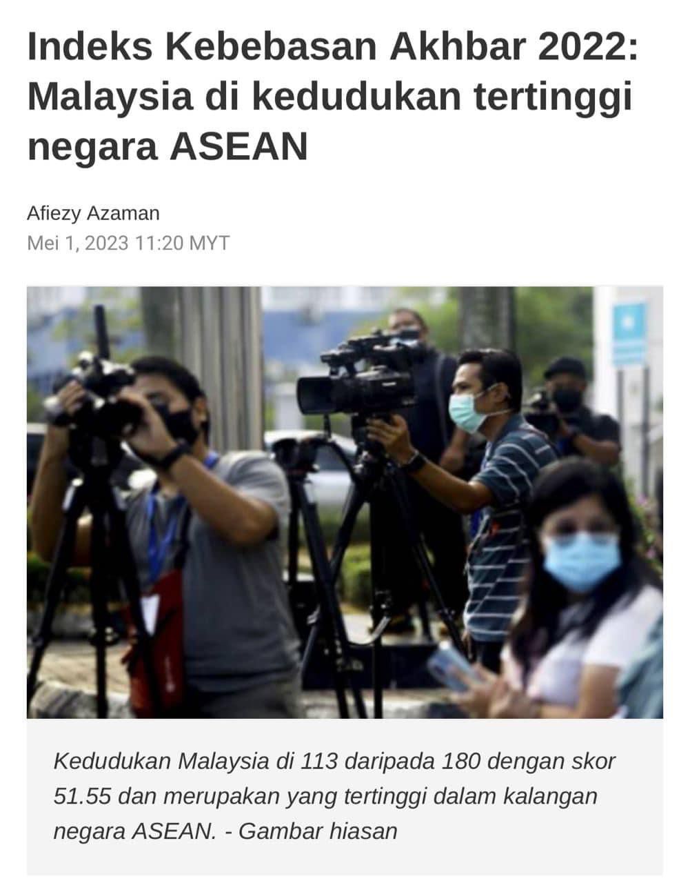 Media perlu kekal bebas tanpa campur tangan pihak lain  – Ismail Sabri