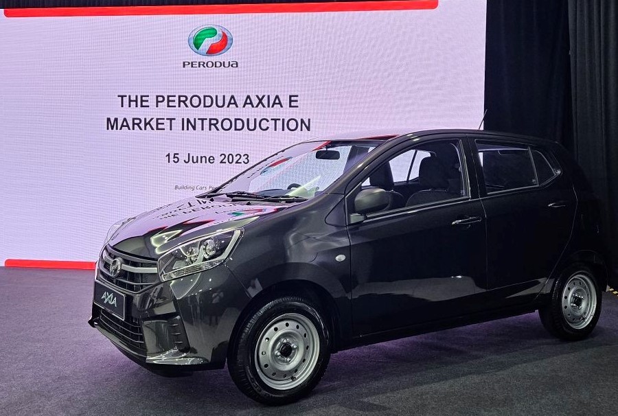 Perodua Axia E 2023 menawarkan harga serendah RM22,000