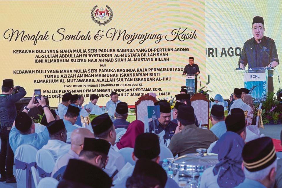 ECRL: Nilai kontrak syarikat tempatan cecah RM12.99 bilion, atasi sasaran RM10.8 bilion