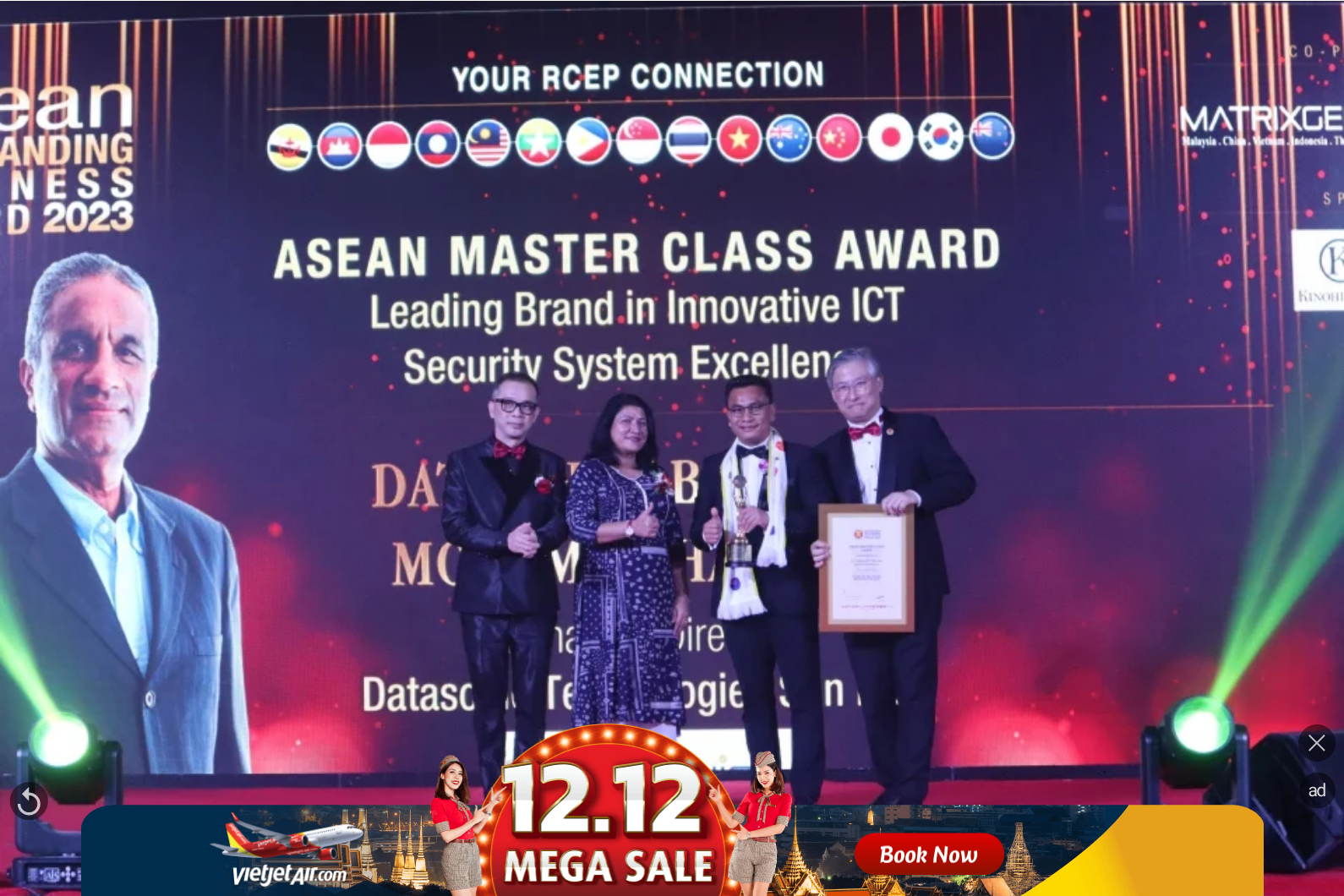 Datasonic terajui kecemerlangan Sistem Keselamatan ICT Inovatif